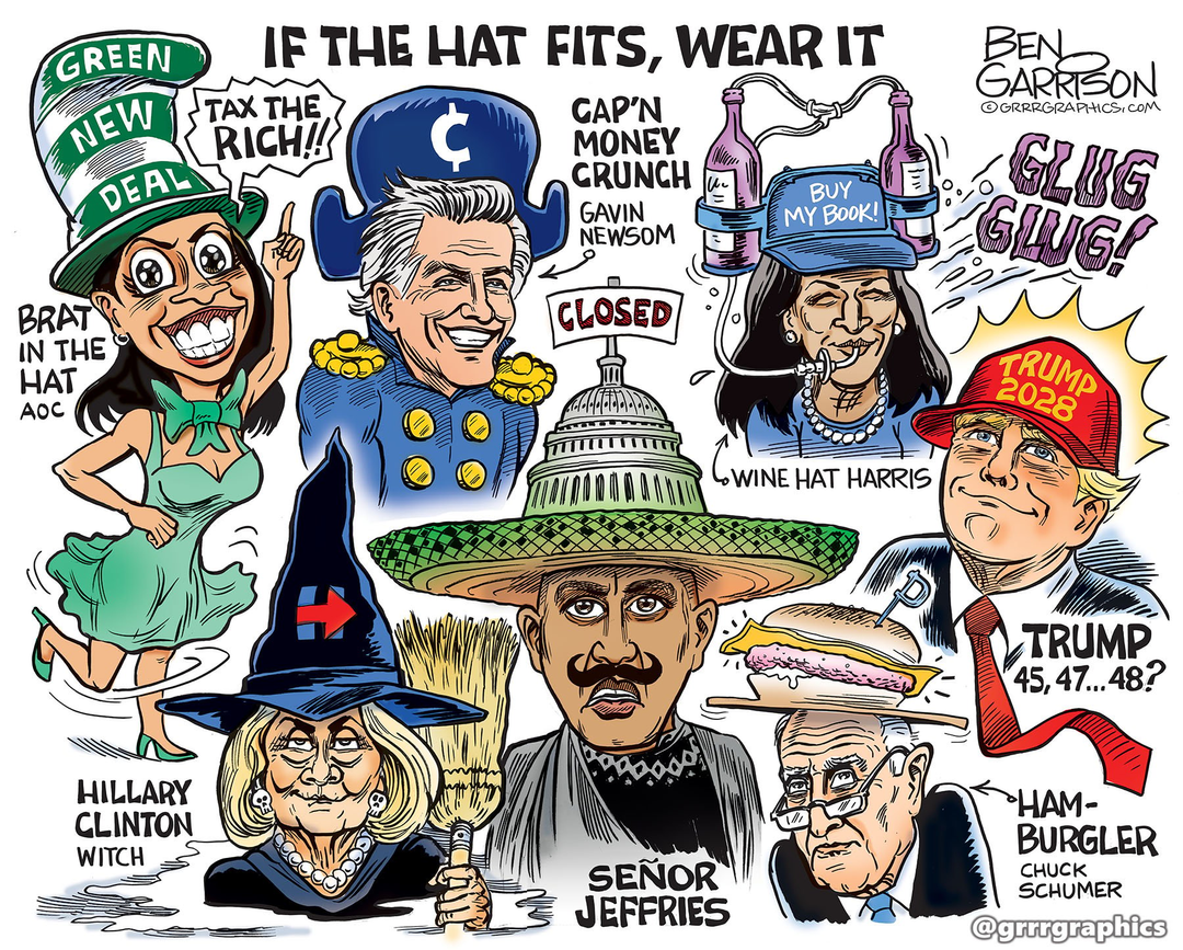If the Hat Fits, Wear it! panel 1